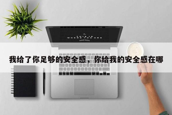 我给了你足够的安全感，你给我的安全感在哪